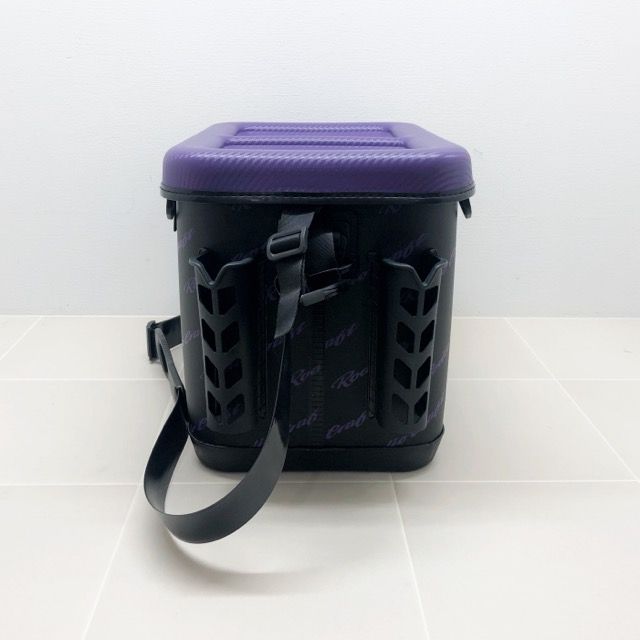 Rodiocraft ロデオクラフト RCカーボン タックルバッグ PS-36 RC オオツカ ブラック パープルロゴ 86215-007