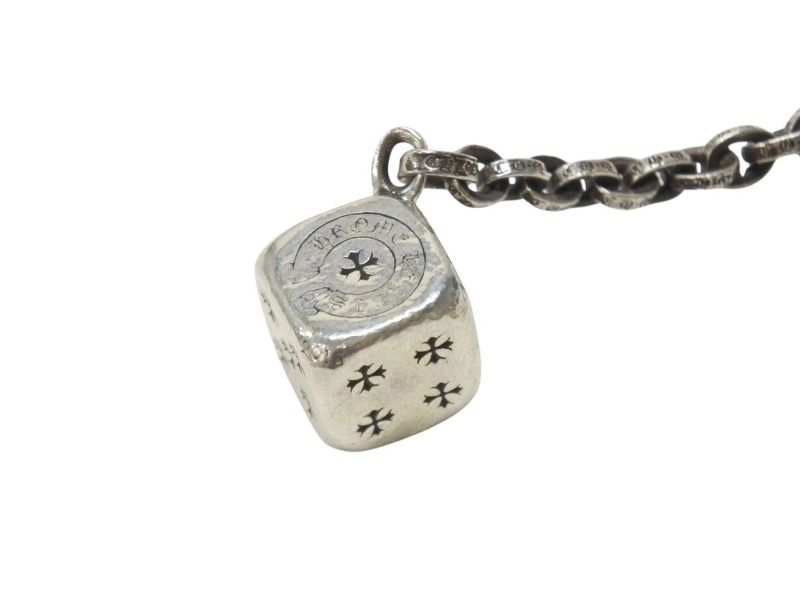 CHROME HEARTS クロムハーツ DICE DBL KEY CHAIN ダブルダイス キー  