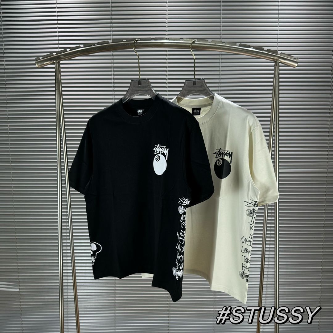 Stussy ステューシー 23ss No.8 ボールシリーズ 半袖Tシャツ メンズ レディース