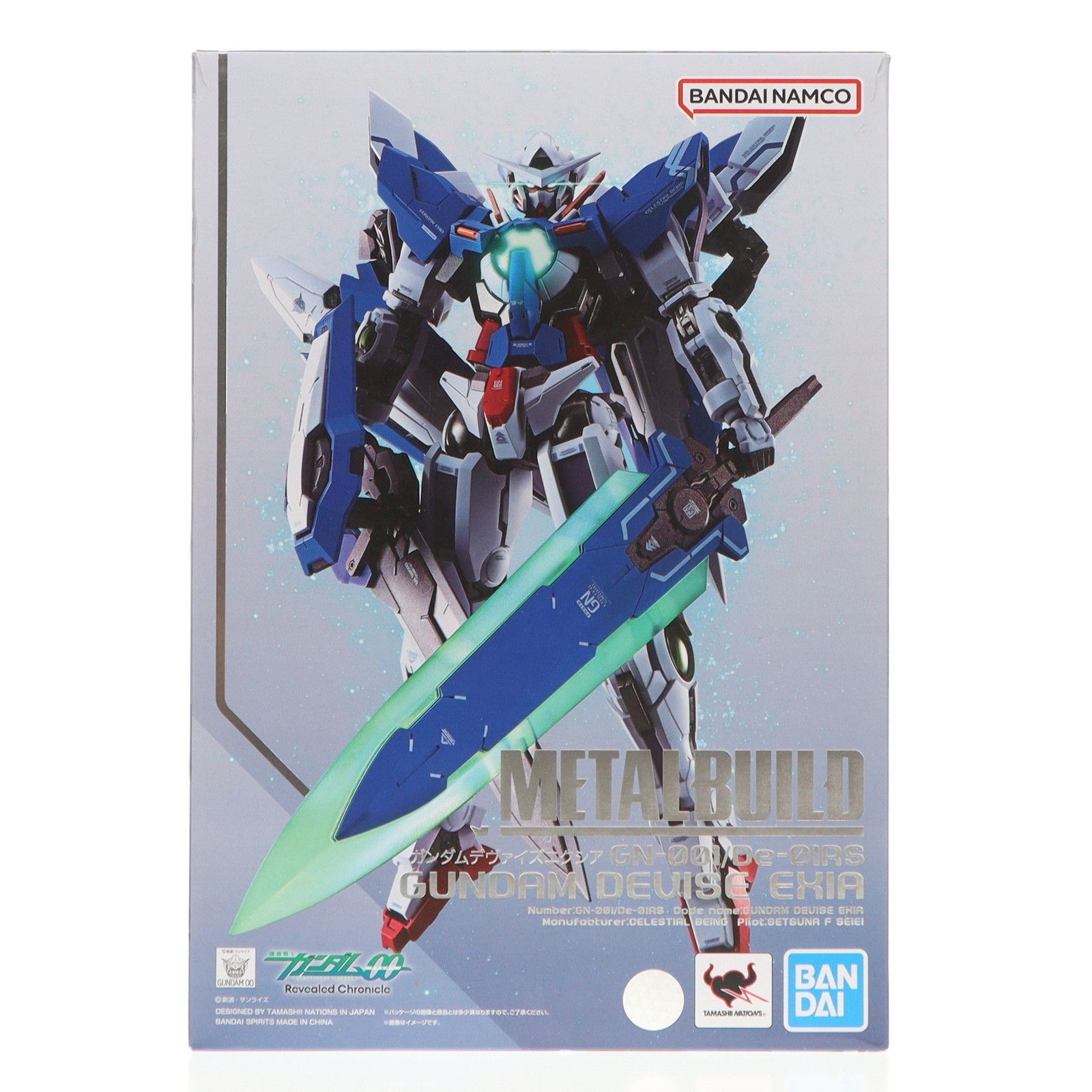 BANDAI - L BUILD ガンダムデヴァイズエクシア 機動戦士ガンダム00(ダブルオー) Revealed Chronicle 完成品 可動フィギュア バンダイスピリッツ 機動戦士ガンダム00：新企画「Revealed Chronicle」始動 ダブル