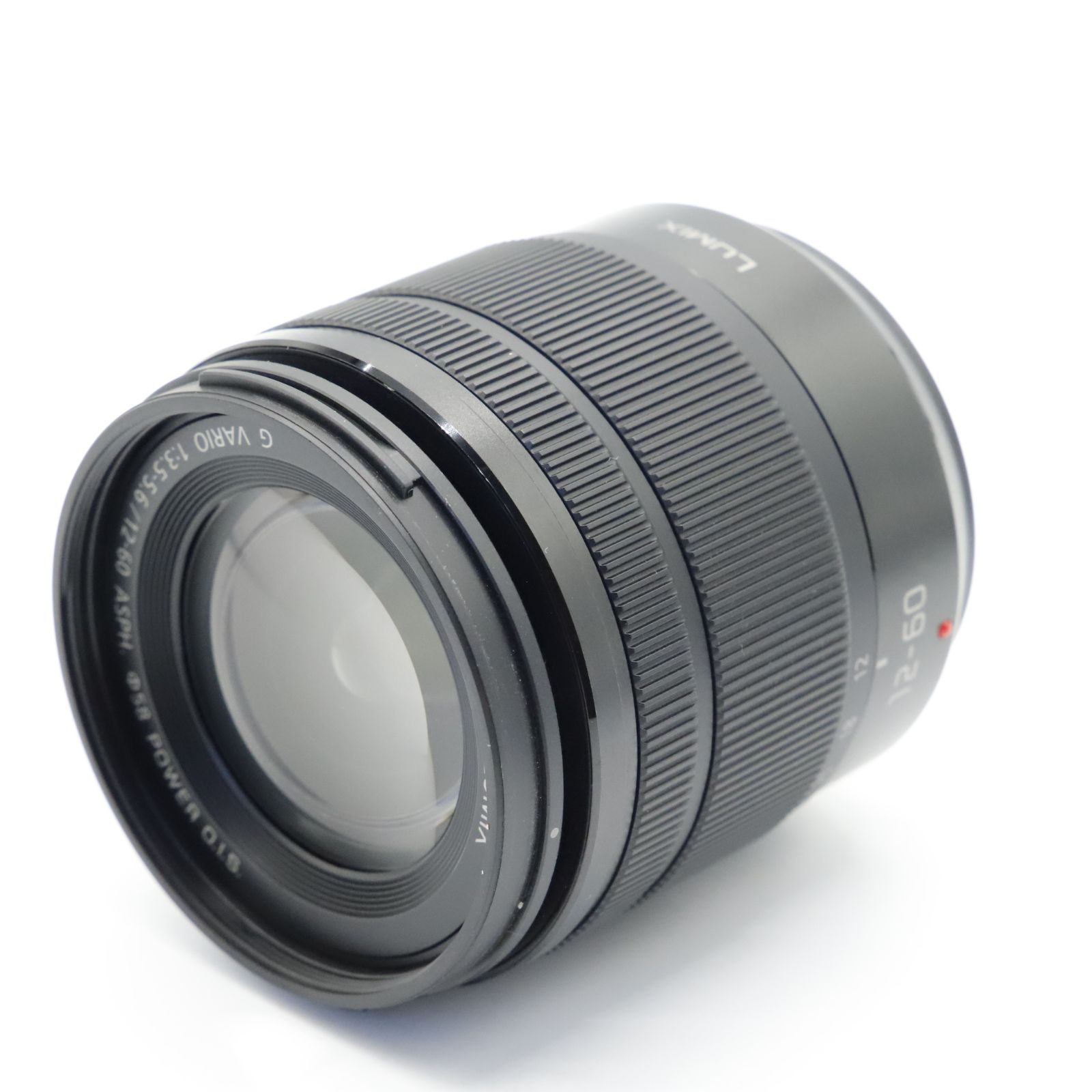 □ほぼ新品□ パナソニック(Panasonic) 標準ズームレンズ マイクロフォーサーズ用 ルミックス G VARIO 12-60mm/F3.5-5.6  ASPH./POWER O.I.S H-FS12060 - メルカリ