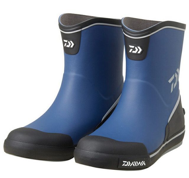 ダイワ ショートネオデッキブーツ DB-2412 ネイビー 3L(27.0～28.0) / daiwa / 釣具 (SP)