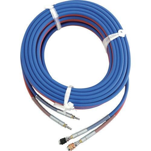 2営業日で発送 BBK 酸素アセチレン用ツインホース カプラー式 G型ホース 20m C18