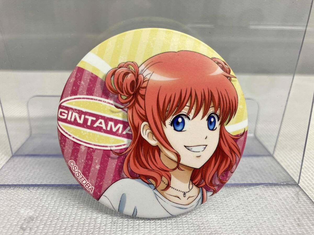 【銀魂】神楽 ダッシュストア 缶バッジ 銀魂缶バッジダッシュストア私服コート沖田総悟神楽