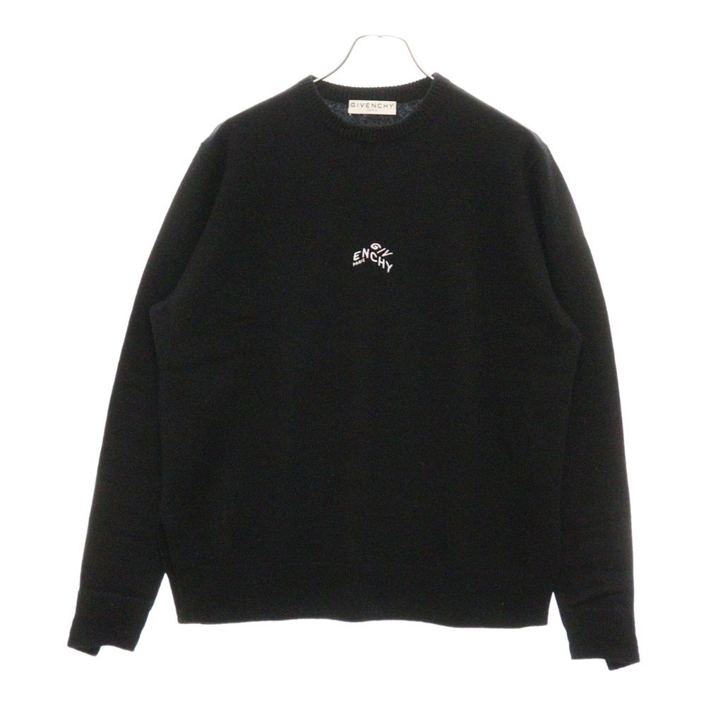 GIVENCHY (ジバンシィ) Embroidered Cashmere Knit ロゴ刺繍
