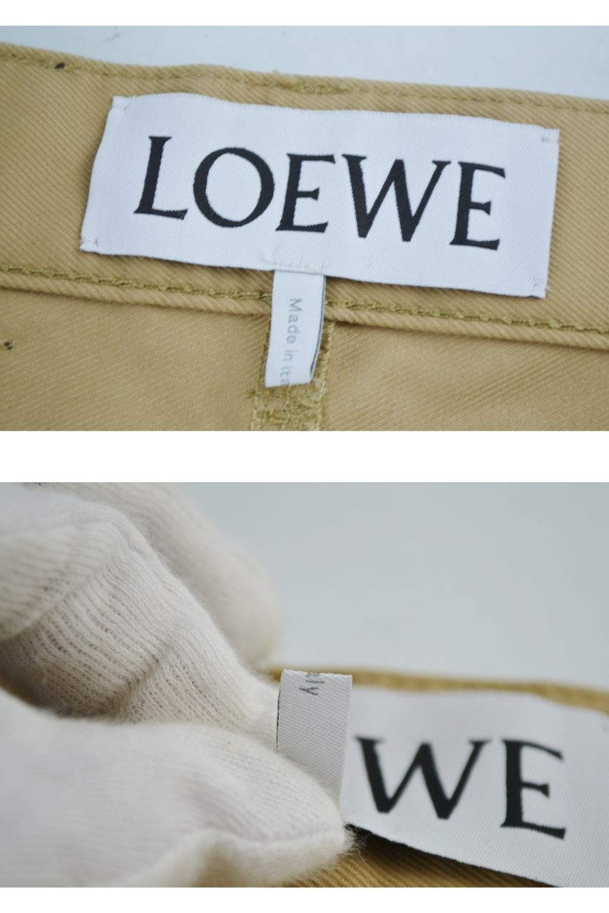 LOEWE】ロークロッチ トラウザーズ サイズ：48 - メルカリ