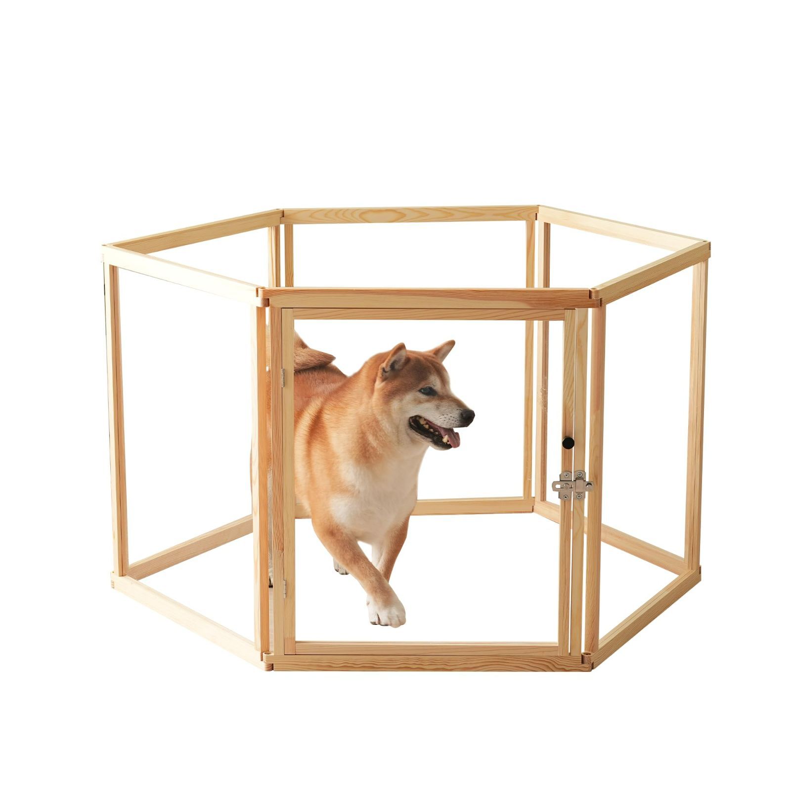 特価超激得猫　小型犬用　ケージ　サークル　木製 ペットサークル
