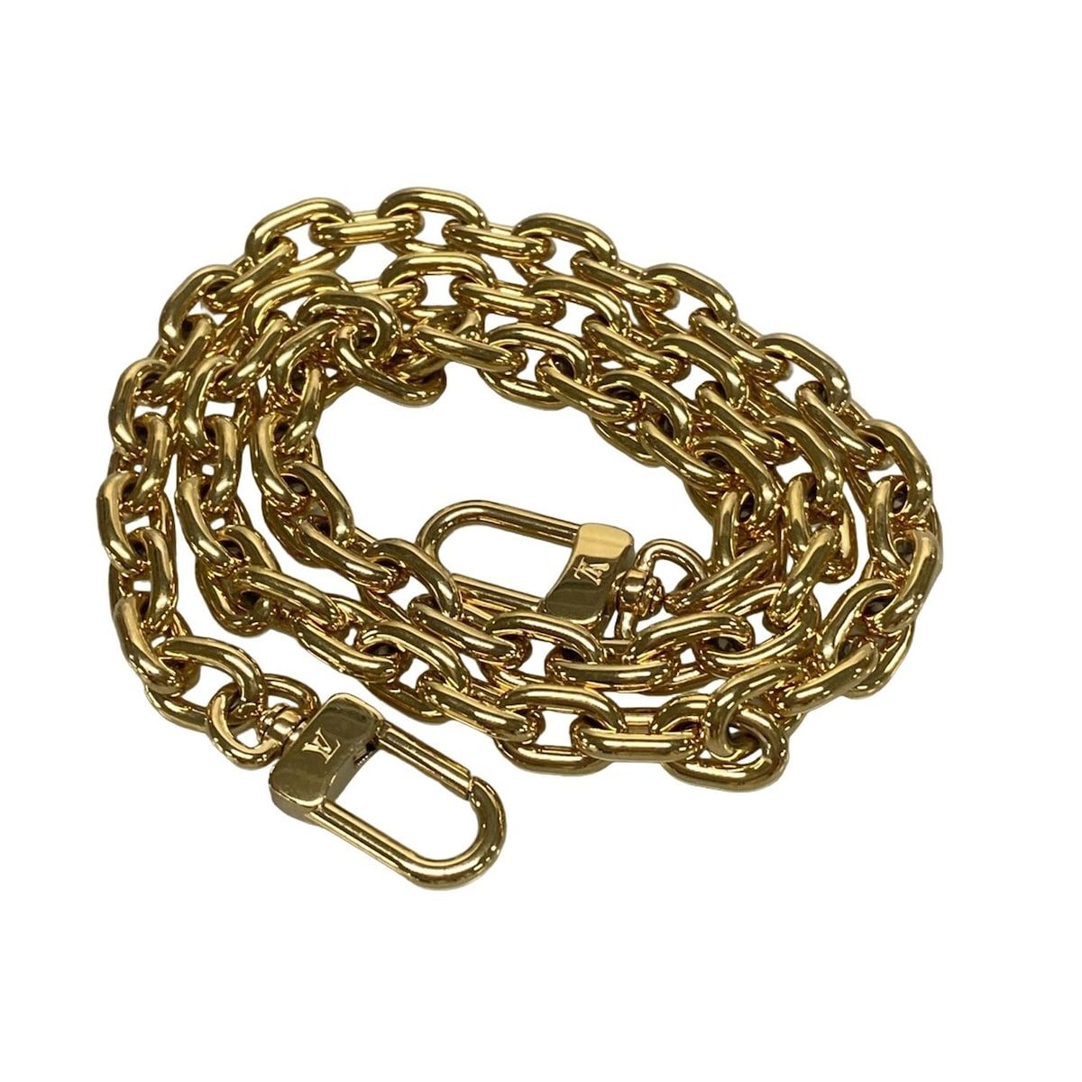 LOUIS VUITTON ルイヴィトン ストラップ - ゴールド チェーンストラップ