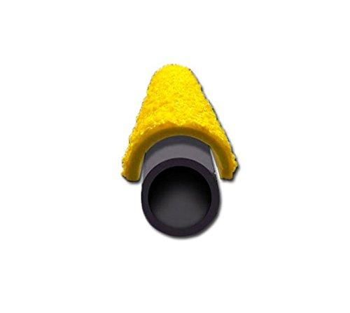2営業日で発送 セーフラン安全用品 SAFEGUARD はしご用滑り止めカバー ラウンド型 Φ20x405mm 黄 12097 1474189