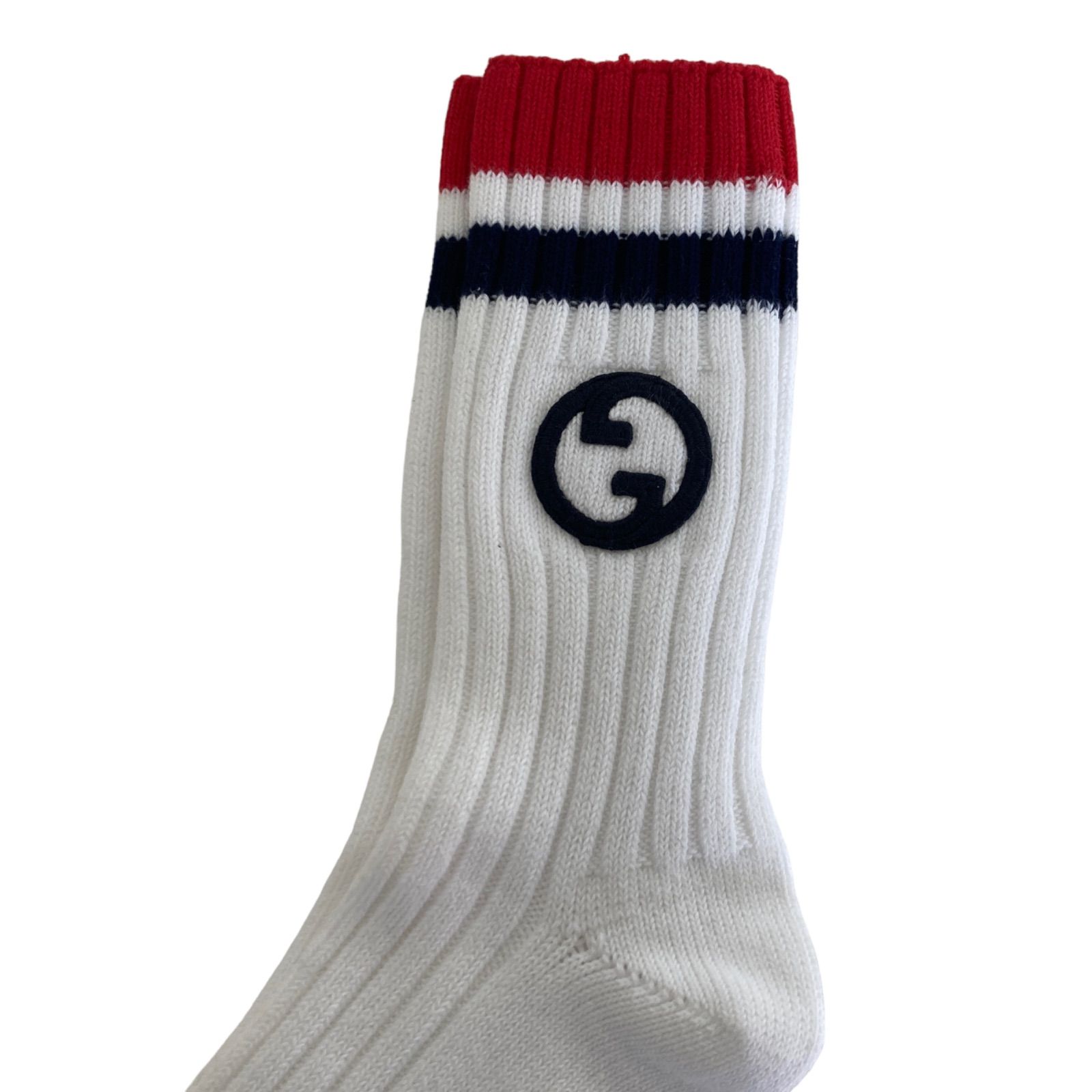 未使用　GUCCIグッチ　靴下ソックス GUCCI - ⭐️グッチ ソックス 未使用 タグ付き の通販 by 猫