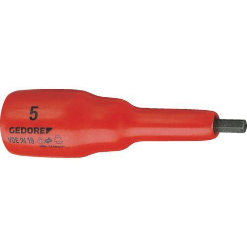 ＧＥＤＯＲＥ　絶縁ヘキサゴンビットソケット１／２　対辺５ｍｍ