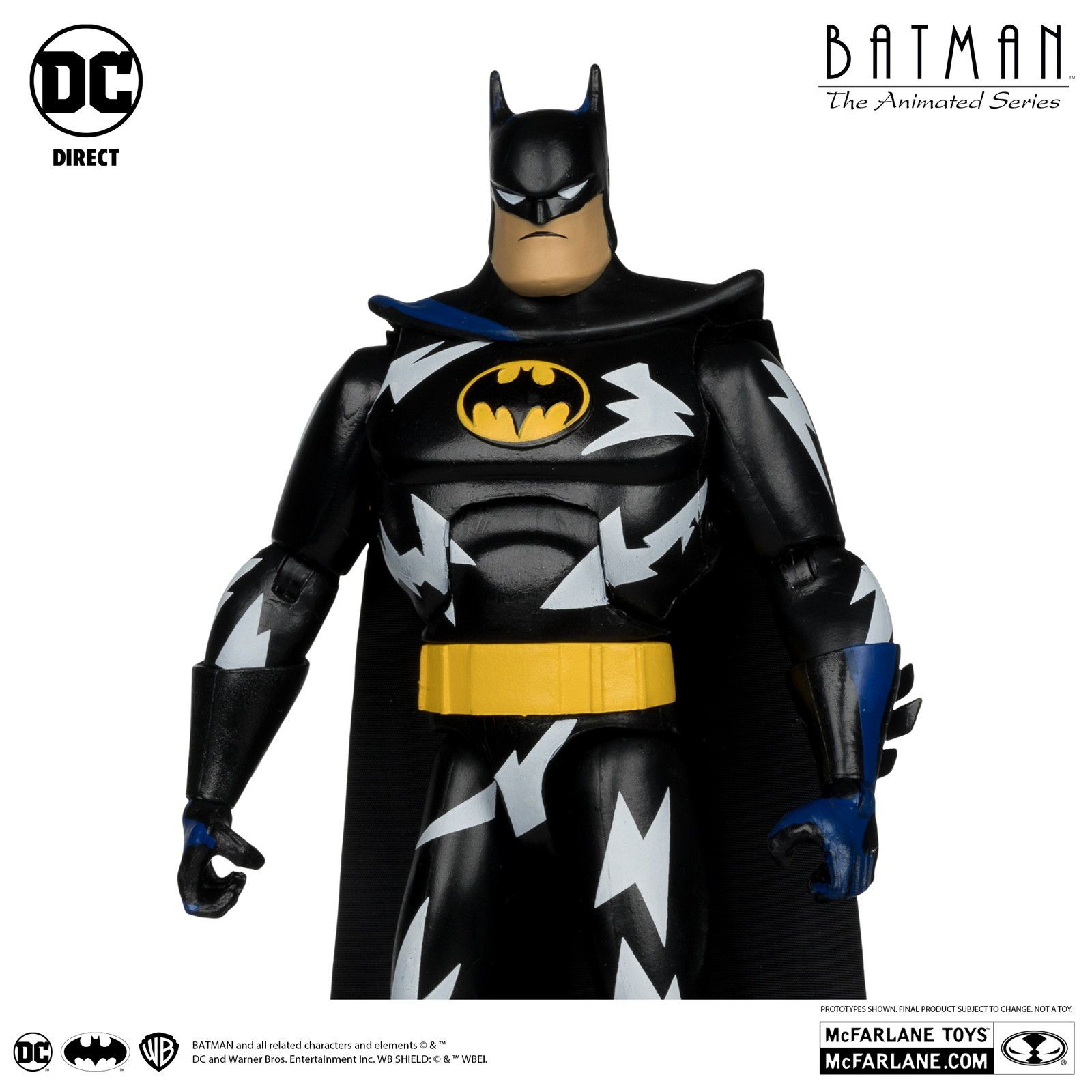 DCダイレクト #21 バットマン(ライトニング・ストライク) アニメイテッド 完成品 6インチ・アクションフィギュア マクファーレン・トイズ DCダイレクト #21 バットマン(ライトニング・ストライク) アニメ