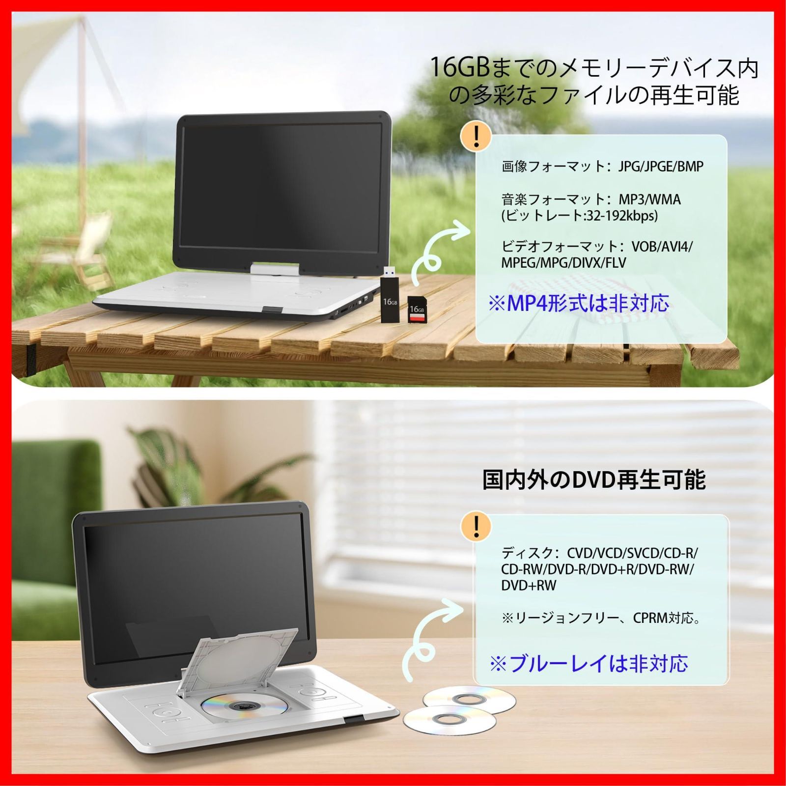 15.6インチ超大画面
