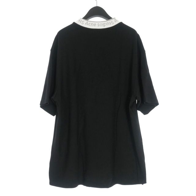 【アクネストゥディオス】スプレーロゴ 半袖Tシャツ 綿 黒 楽天市場】アクネストゥディオズ（カラーネイビー）（Tシャツ