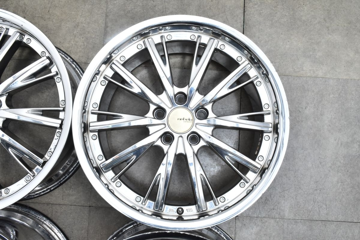 メッシュ系アネーロコラソン シュパーヴ 20in 8.5J +35 9.5J +38 
