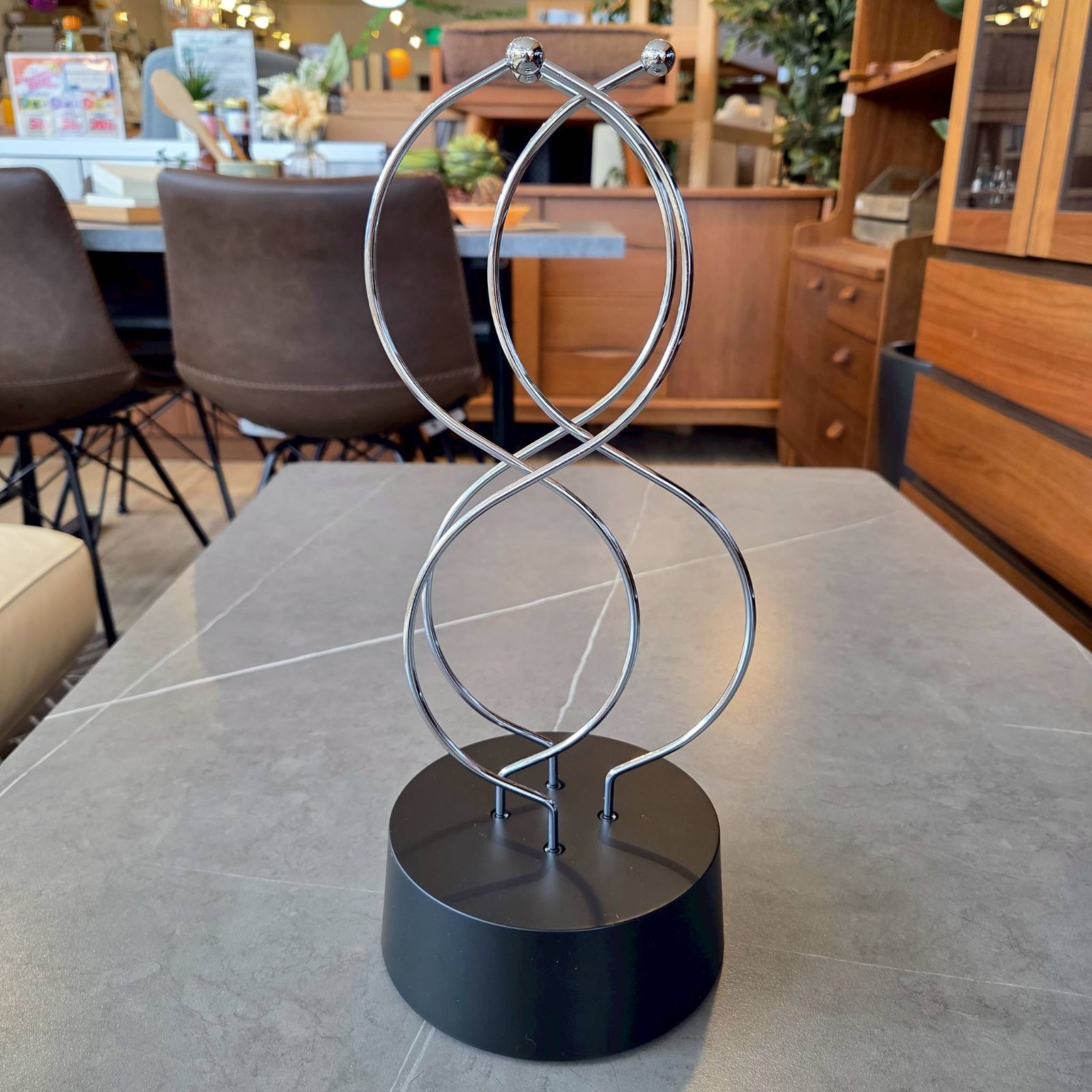 ISHIGURO イシグロ Kinetic art キネティックアート S shape モビール