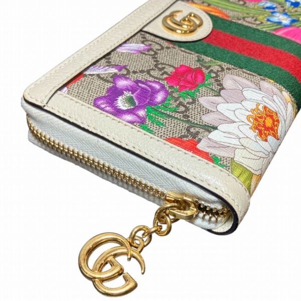 花柄 長財布