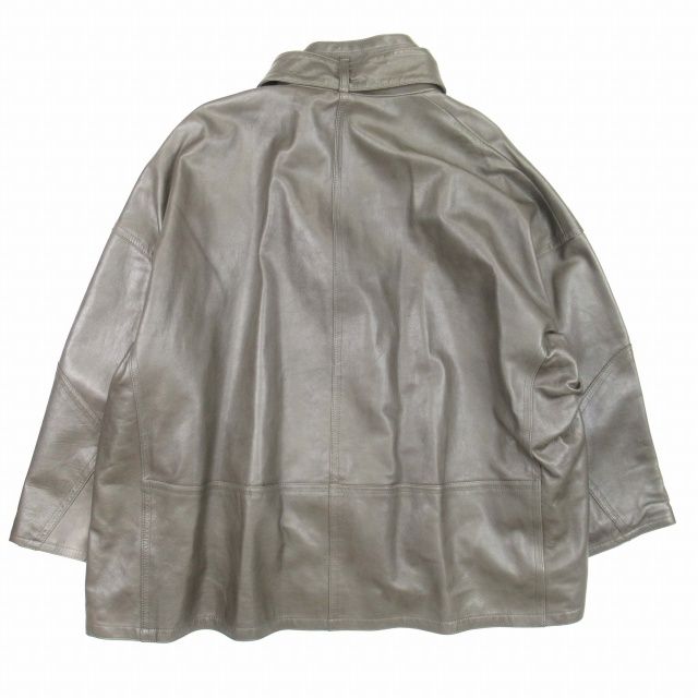 極美品 ブラミンク BLAMINK 牛革 オーバーサイズ レザージャケット  