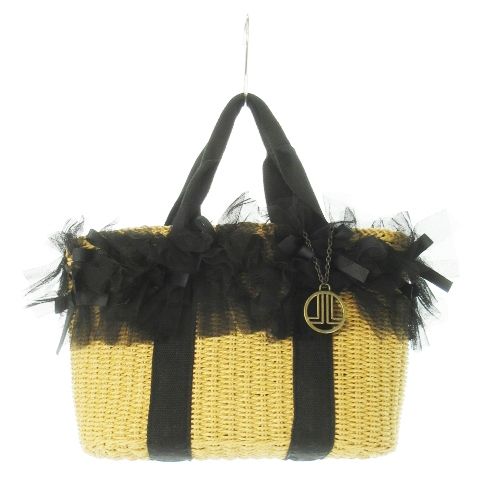 ランバンオンブルー LANVIN en Bleu かごバッグ トートバッグ