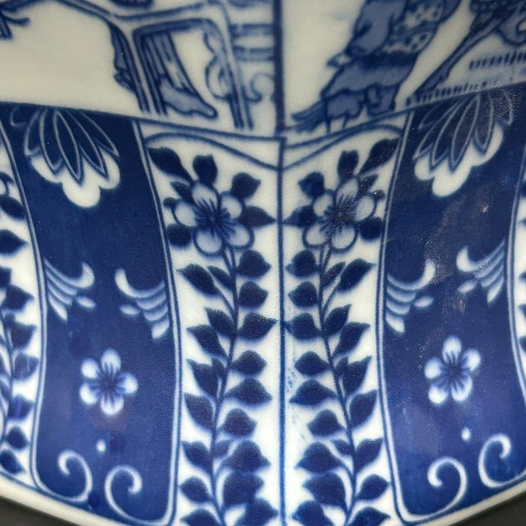 清乾隆青花花鸟六方将军罐 景徳鎮 陶磁器 装飾品 現代工芸品 美術品 置物 清乾隆青花花?六方将?罐 景徳鎮 陶磁器 装飾品 現代工芸品 美術