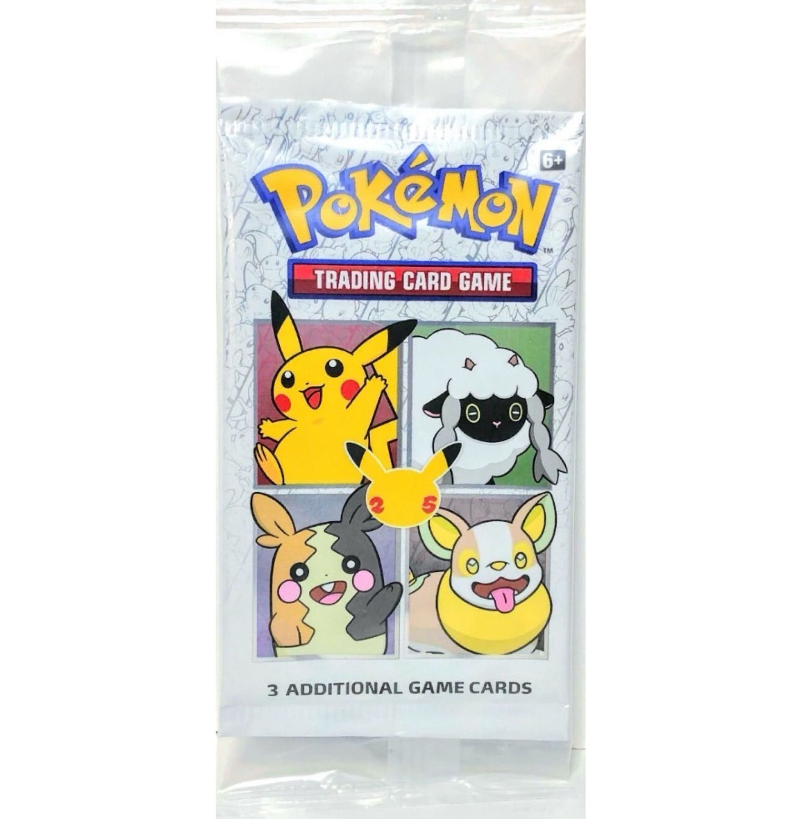 新品 ポケモンカード 海外限定 25周年 プロモ 1パック 英語版
