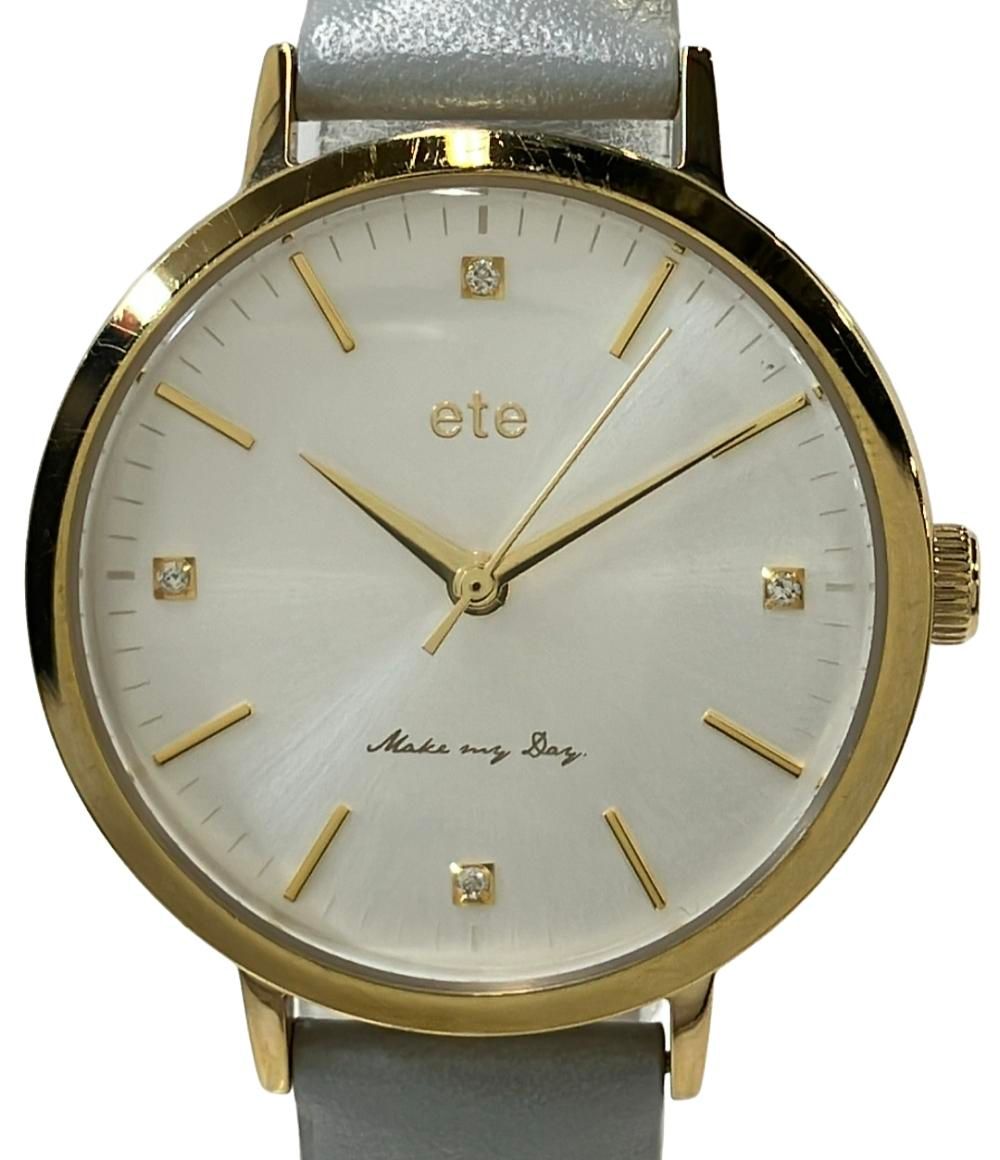 ete 腕時計　シルバー Watch（ウォッチ） ｜ 商品一覧 ｜ ete／ete bijoux | エテ