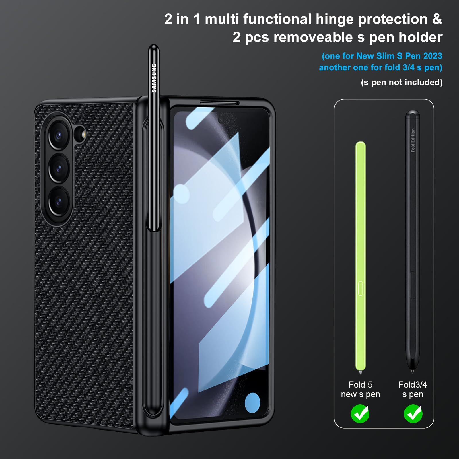 な旧-新しいスリムSペンホルダー 2025