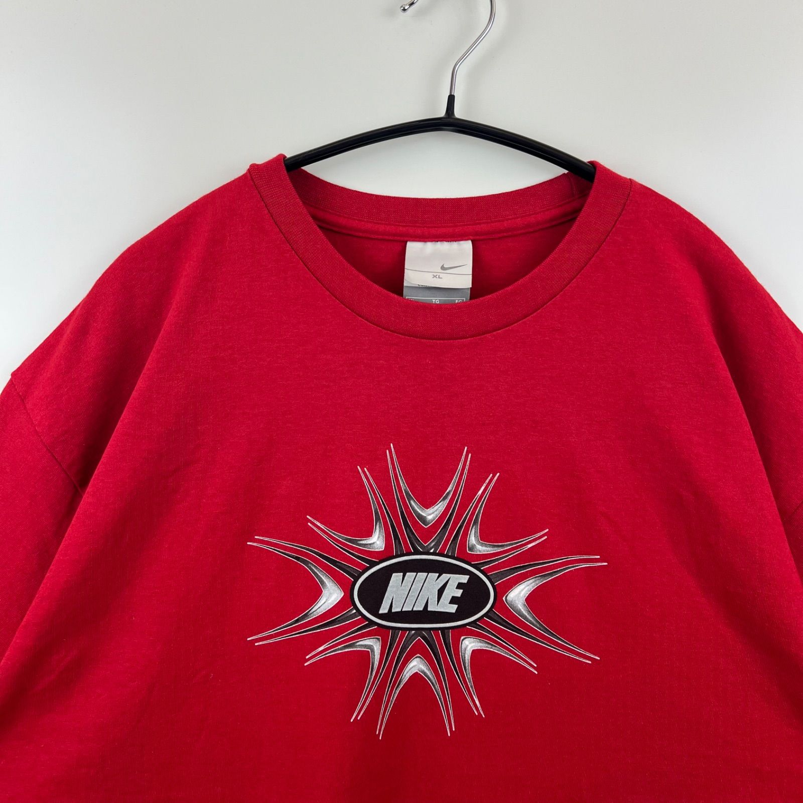 00s archive old NIKE オールド 刺繍ロゴ 肉厚 ダウンベスト NIKE