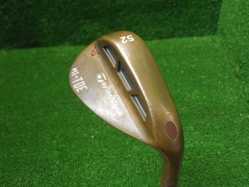 テーラーメイド Taylor Made MILLED GRIND HI-TOE 52°|09° ウェッジ WG 純正特注シャフト フレックスS メンズ 男性用 右利き 右用 Dランク ゴルフクラブ
