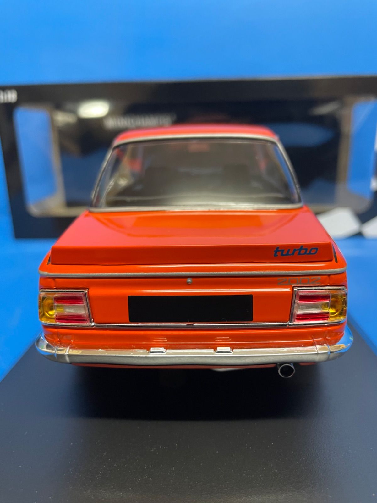 ミニチャンプス 1/18 BMW 2002 ターボ 1973 オレンジ - メルカリ