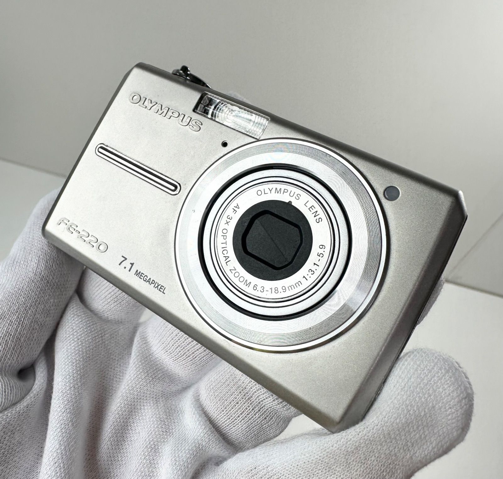 ジャンク品】OLYMPUS FE-220 オリンパス デジカメ 動作未確認 SA