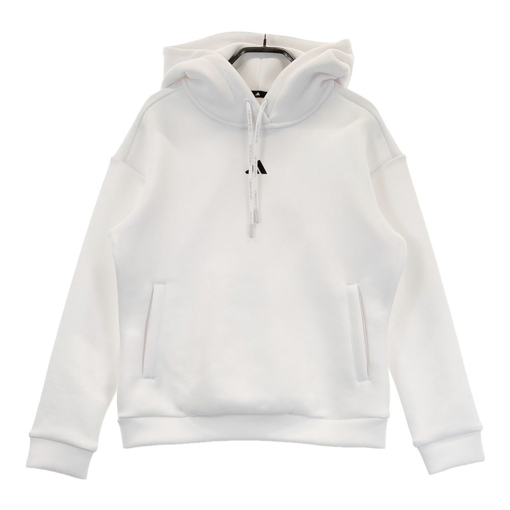 新品☆アディダス ゴルフ レディース 長袖 パーカー UVカット ホワイト M adidas アディダス（adidas）（レディース）ゴルフウェア UV