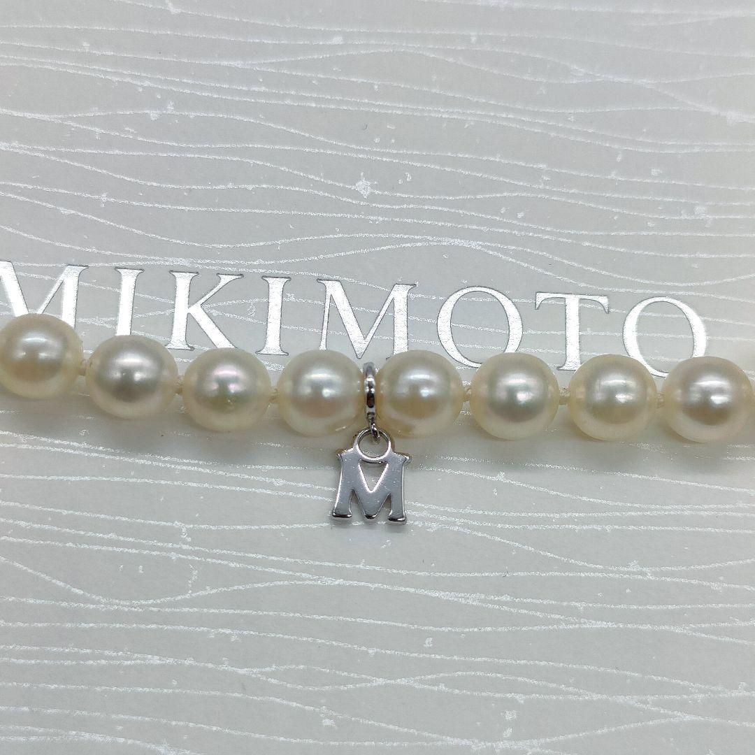 【MIKIMOTO】あこや真珠 150年記念 ペンダント Mチャーム付き 311 MIKIMOTO ミキモト真珠 あこや真珠 パールネックレス Mチャーム