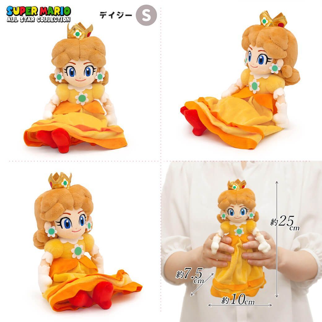 新品】ぬいぐるみ 「スーパーマリオ ALL STAR COLLECTION S ピーチ