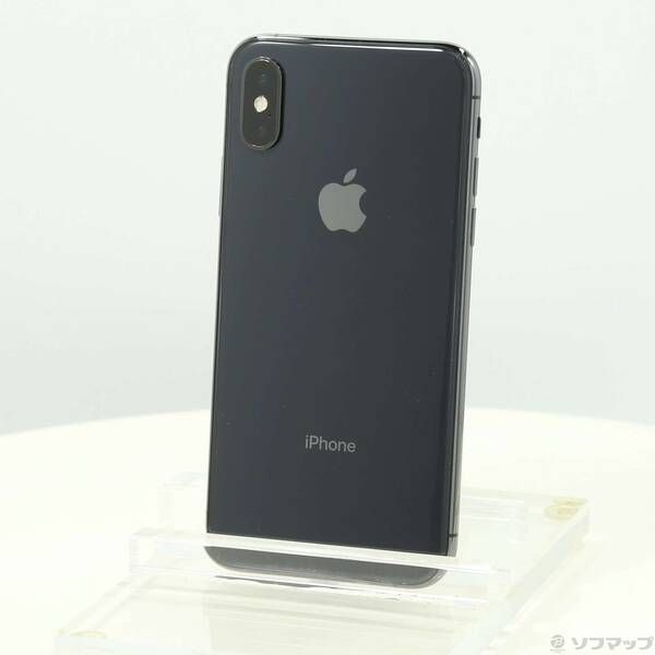品〕 iPhoneXS 256GB スペースグレイ NTE02J／A SIMフリー【352 