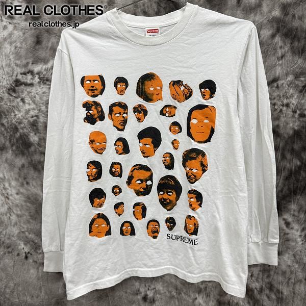 19aw Supreme シュプリーム Faces L/S Tee ロンT M Supreme - Faces L