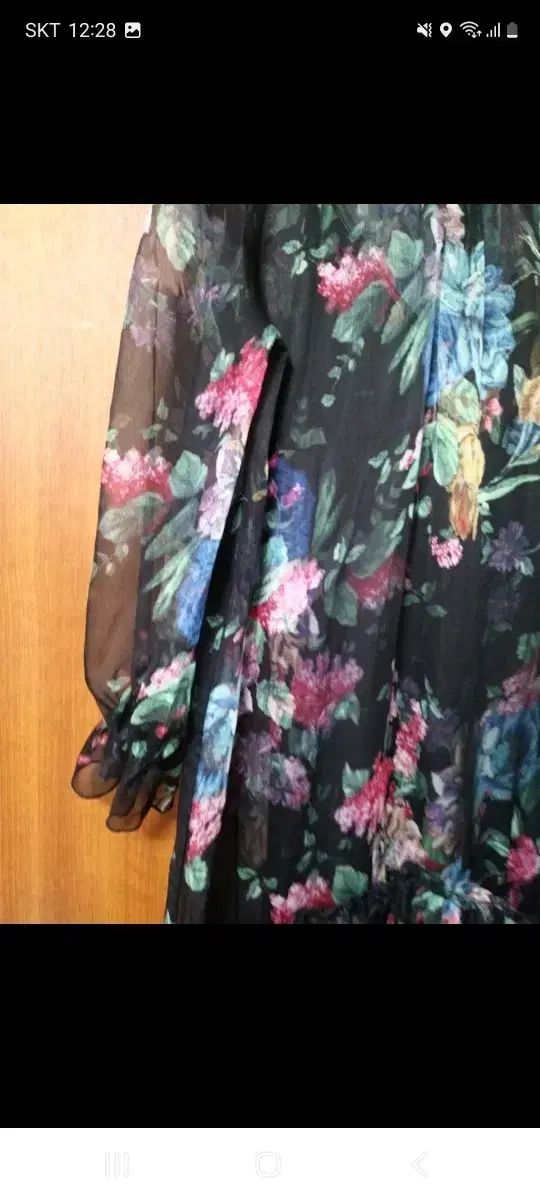 シフォン ワンピース