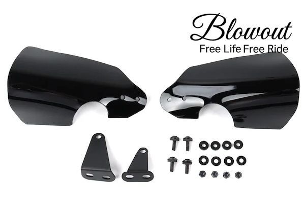 ハーレー M8 ソフテイル ツーリング FXLRS|T FLDE FXBB ハンドガード ナックルガード ウインドフェアリング プロテクター クラブスタイル ソフテイル ローライダー ST 117 FXLRST FLDE Street Bob18-2025