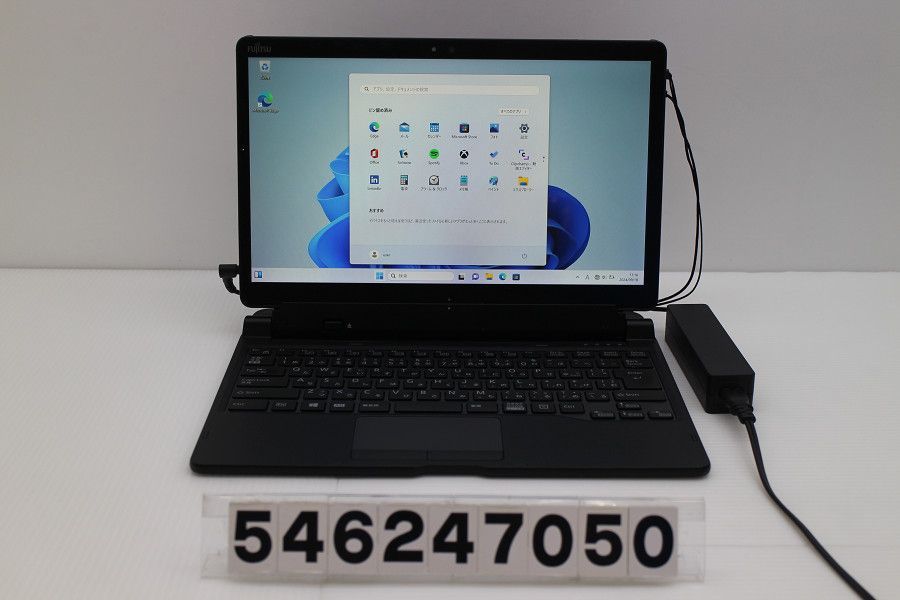 富士通 ARROWS Tab Q738/SB Core i5 8350U 1.7GHz/8GB/256GB(SSD)/13.3W/FHD(1920x1080) タッチパネル/Win11 【546247050】