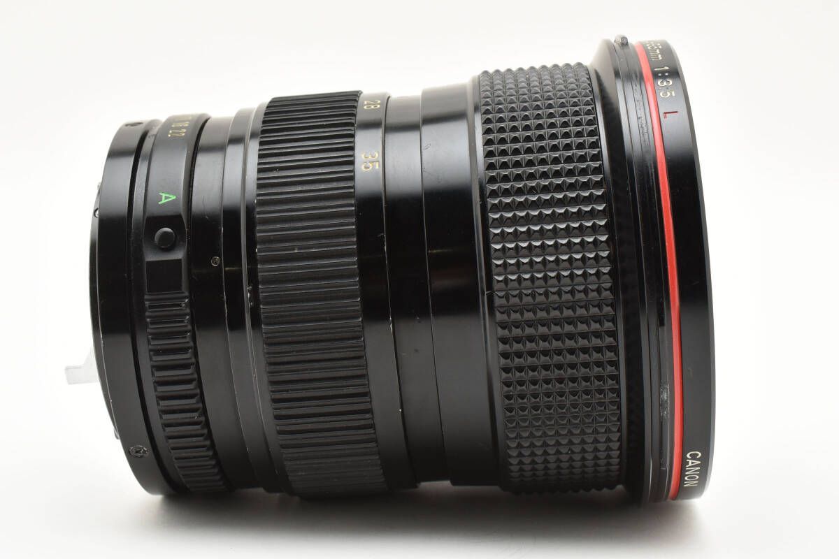 ★希少品★ キヤノン CANON NEW FD 24-35mm F3.5 L ☆極上品☆ キヤノン CANON NEW FD 24-35mm F3.5 L ☆ L189#5905