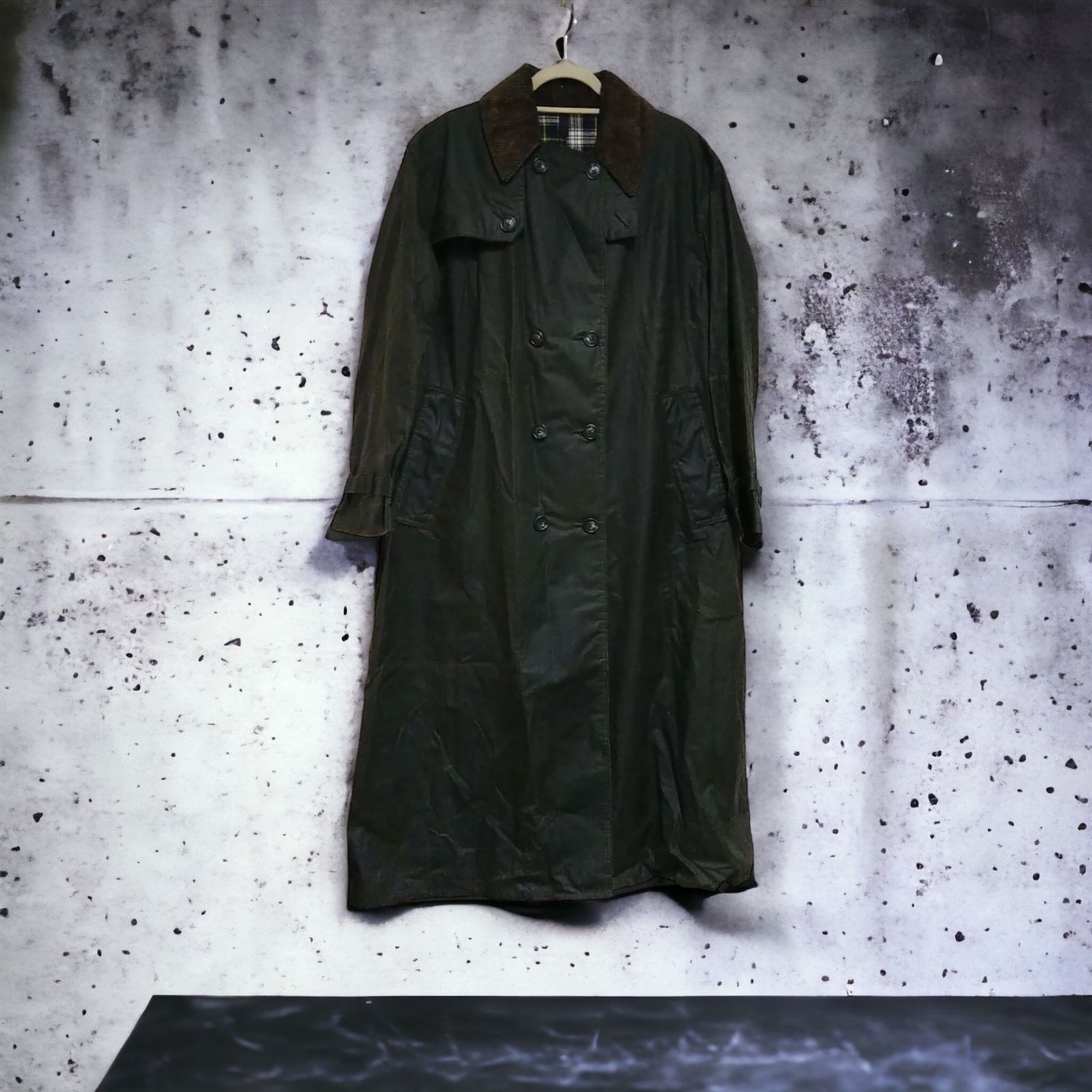 ☆レアモデル☆ Barbour TrenchCoat バブアー トレンチコート ロング