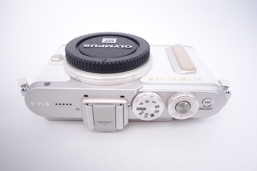 OLYMPUS PEN E-PL8 ホワイト ミラーレス一眼 レンズ2本セット PEN E