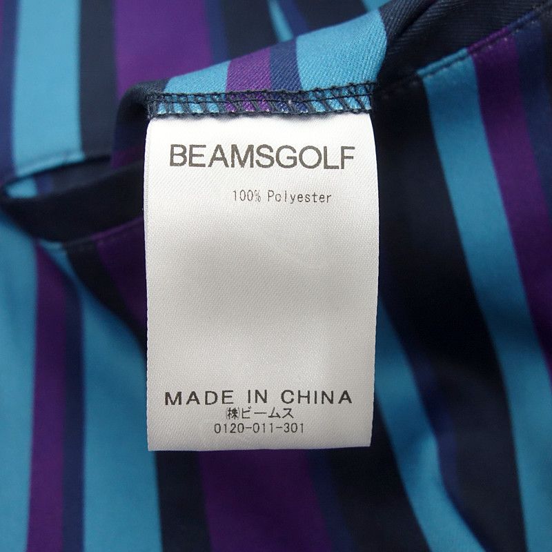 BEAMS GOLFストライプ柄 スラックス パンツ ビームスゴルフ/BEAMS GOLF ストライプ ストレッチ スラックス