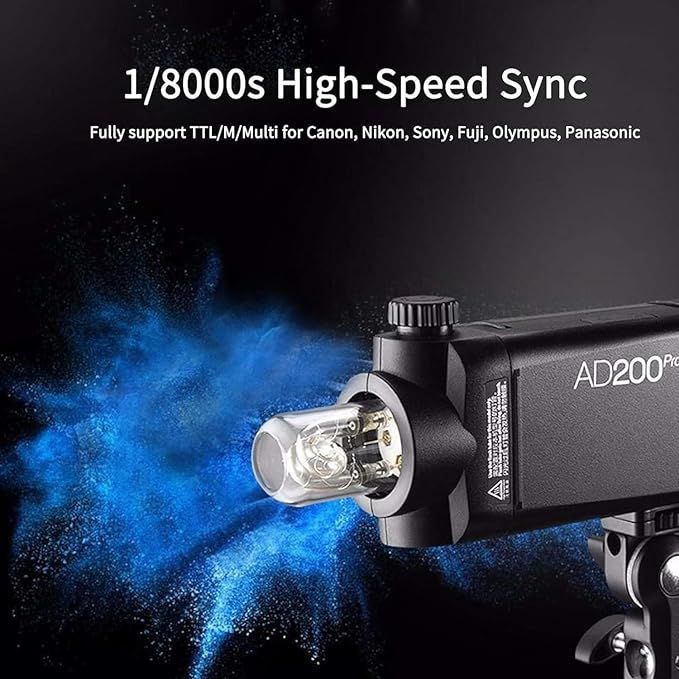 Godox AD200Pro フラッシュストロボ Godox 2.4GXワイヤレスシステム ...