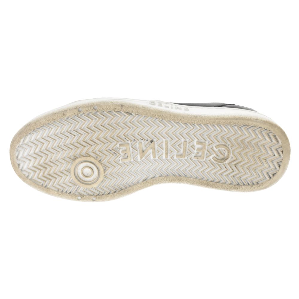 CELINE (セリーヌ) ロゴレースアップローカットスニーカー CT-04