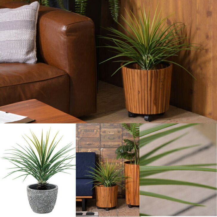 東谷 フェイクグリーン ミニパイナップル GRN-12 植木鉢なし 観葉植物