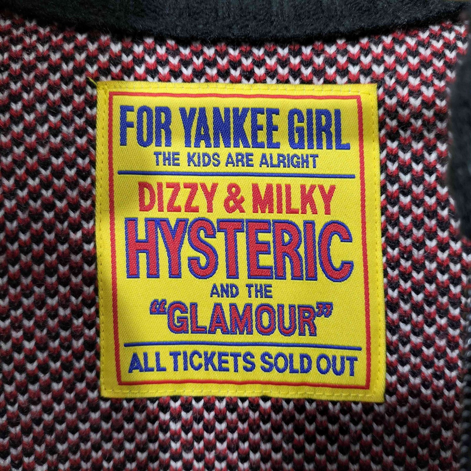 ヒステリックグラマー HYSTERIC GLAMOUR 22AW SUPER HYSジャカード 