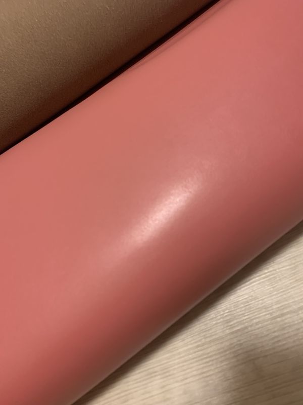 ピンク 227ds ヌメ革 牛革 国産 レザー フィルム貼り はぎれ 一枚革 レザークラフト 革 皮 本革 diy 生地 材料