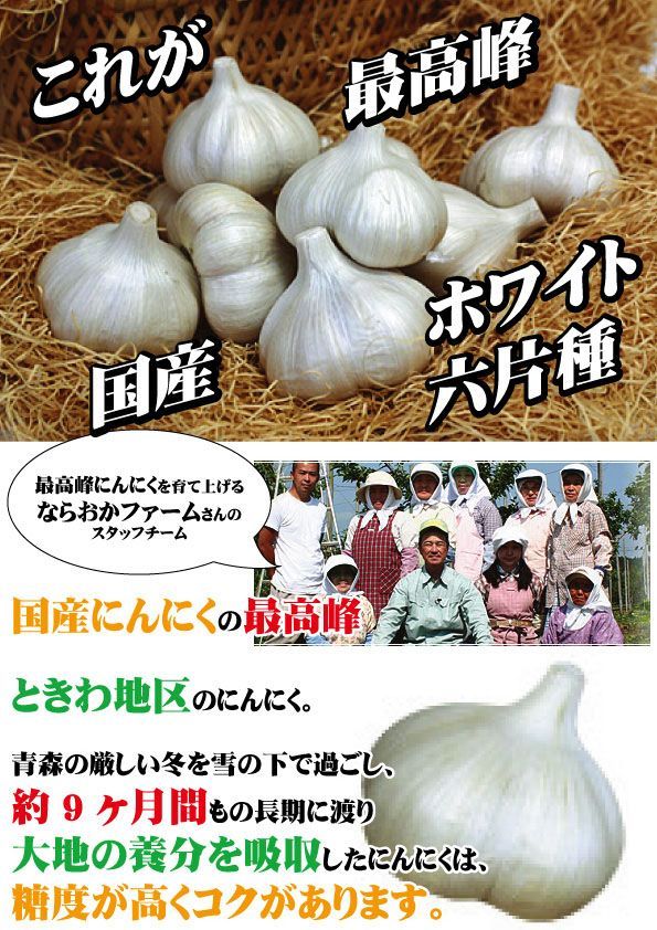 青森県産にんにく　Ｌ　10キロ Amazon.co.jp: にんにく 業務用10kg Lサイズ 訳ありC品 青森県産