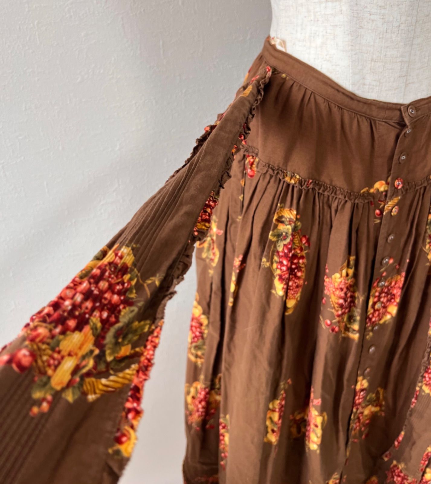 PINK HOUSE ピンクハウス ピコフリル スカート 木の実 GULLKHAN_COM